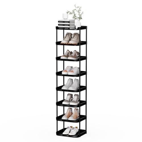 Etagère à Chaussures 8 Niveaux Gain de Place