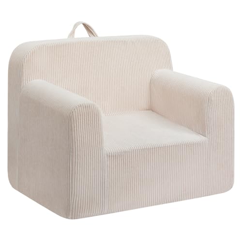 Fauteuil Canapé Enfant Ultra-Doux Beige Fauteuil Canapé Enfant Ultra-Doux Beige