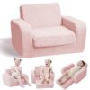 Fauteuil Enfant 3 en 1 Rose