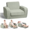 Fauteuil Enfant 3 en 1 Vert Sherpa Fauteuil Enfant 3 en 1 Vert Sherpa