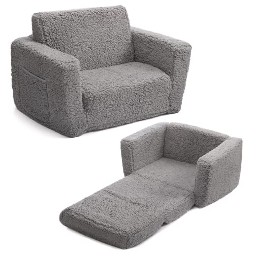 Fauteuil Enfant Convertible 2-en-1 Doux Fauteuil Enfant Convertible 2-en-1 Doux