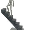 Figurine déco en marbre « Monter en Haut »