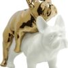 Figurine Décorative Chien en Porcelaine Figurine Décorative Chien en Porcelaine