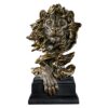Figurine de Tête de Lion en Résine Figurine de Tête de Lion en Résine