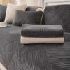 Housse de canapé en flanelle extensible