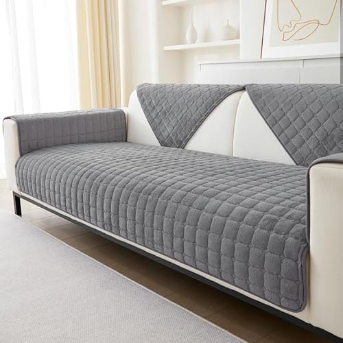 Housse de canapé en flanelle lavable Housse de canapé en flanelle lavable