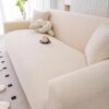 Housse de Canapé Extensible en Velours Côtelé