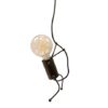 Lampe suspendue créative humanoïde E27 Lampe suspendue créative humanoïde E27