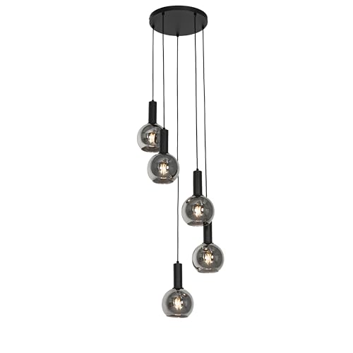 Lampe à suspension Art Déco 5 lumières