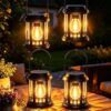 Lanterne Solaire Exterieur Jardin 4 Pièces