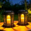 Lanterne Solaire Extérieur Jardin 2 Pièces Lanterne Solaire Extérieur Jardin 2 Pièces