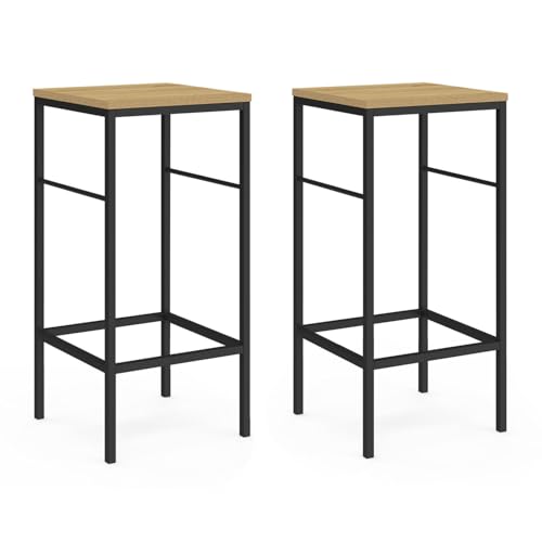 Lot de 2 Tabourets de Bar Detroit Lot de 2 Tabourets de Bar Detroit