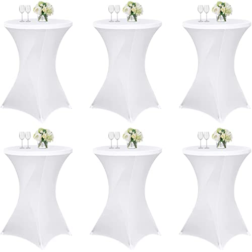 Lot de 6 Housses Mange Debout Blanc Lot de 6 Housses Mange Debout Blanc