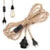 Lustre Corde de Chanvre 4.5m