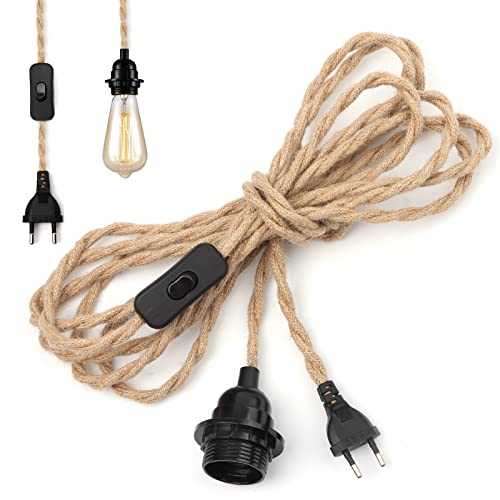 Lustre Corde de Chanvre 4.5m