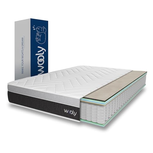 Matelas Wooly Level 140x190 Hybride 30 cm Matelas Wooly Level 140x190 Hybride 30 cm