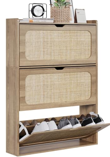 Meuble à Chaussures Élégant en Bois