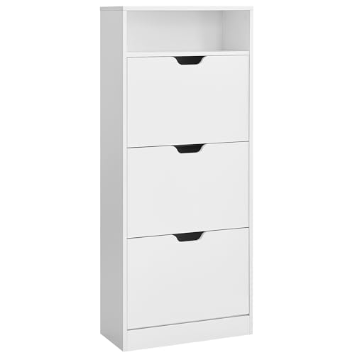 Meuble à Chaussures VASAGLE Custos Blanc Nuage
