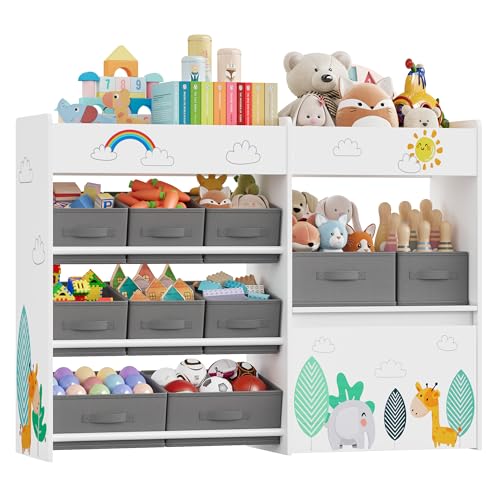 Meuble de Rangement Enfant avec 4 Tiroirs