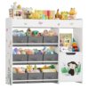 Meuble de Rangement Enfant avec Étagères