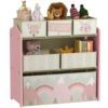 Meuble Rangement Enfant avec 6 Boîtes