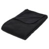 Plaid Polaire Atmosphera Noir 125x150 cm Plaid Polaire Atmosphera Noir 125x150 cm