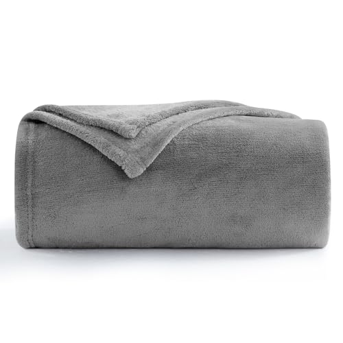 Plaid Polaire Doux 150x200 Gris Plaid Polaire Doux 150x200 Gris