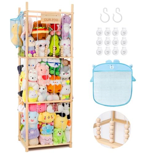 Rangement Peluche en Bois pour Enfants Rangement Peluche en Bois pour Enfants