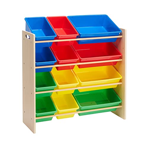 Rangement pour jouets Amazon Basics en plastique