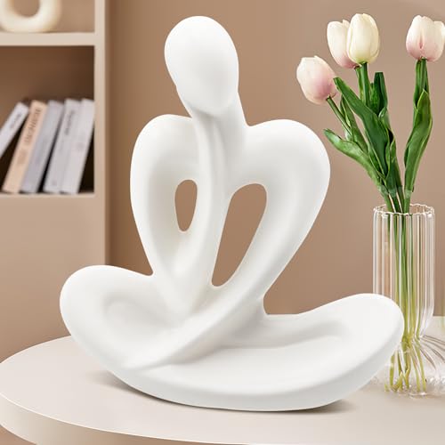 Sculpture du Penseur en Céramique Moderne Sculpture du Penseur en Céramique Moderne