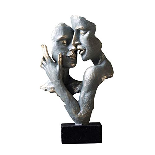 Sculpture en Bronze Couple Silencieux Sculpture en Bronze Couple Silencieux