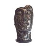 Statue Visage Métal Mosaïque 108 cm Statue Visage Métal Mosaïque 108 cm