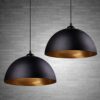 Suspension Luminaire Industriel Vintage Lot de 2