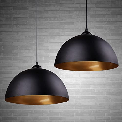Suspension Luminaire Industriel Vintage Lot de 2