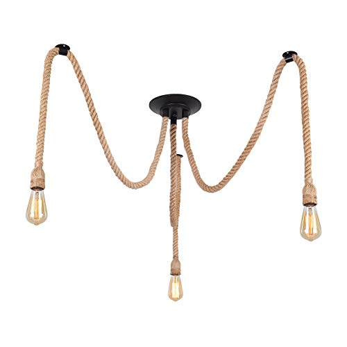 Suspension Luminaire Vintage à 3 Têtes Suspension Luminaire Vintage à 3 Têtes