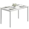 Table à Manger Extensible Élégante pour 6 Pers. Table à Manger Extensible Élégante pour 6 Pers.
