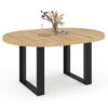 Table à Manger Extensible Ronde Phoenix Table à Manger Extensible Ronde Phoenix