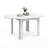 Table à Manger Ronde Extensible Dona 4-8 Personnes
