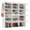 Étagère à Chaussures Modulable 12 Compartiments