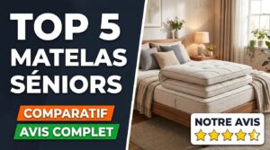 Comparatif des 5 meilleurs matelas pour séniors au format 140x190 cm