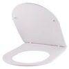 Abattant WC clipsable blanc design moderne