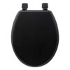 Abattant WC Colorama Noir en Bois Abattant WC Colorama Noir en Bois