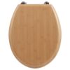 Abattant WC Effet Bambou en Bois Abattant WC Effet Bambou en Bois