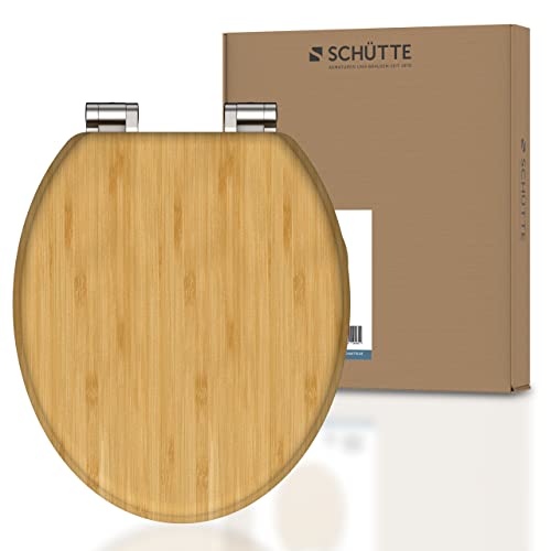 Abattant WC en Bambou Massif Durable