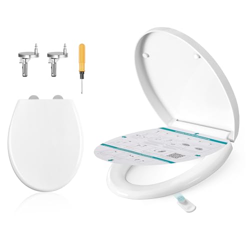 Abattant WC Forme O avec Frein de Chute