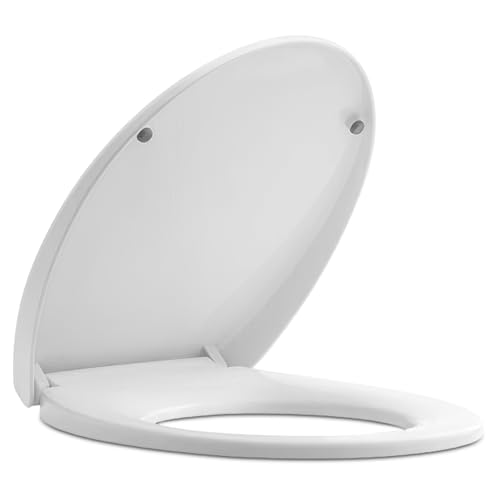 Abattant WC Rond à Fermeture Douce