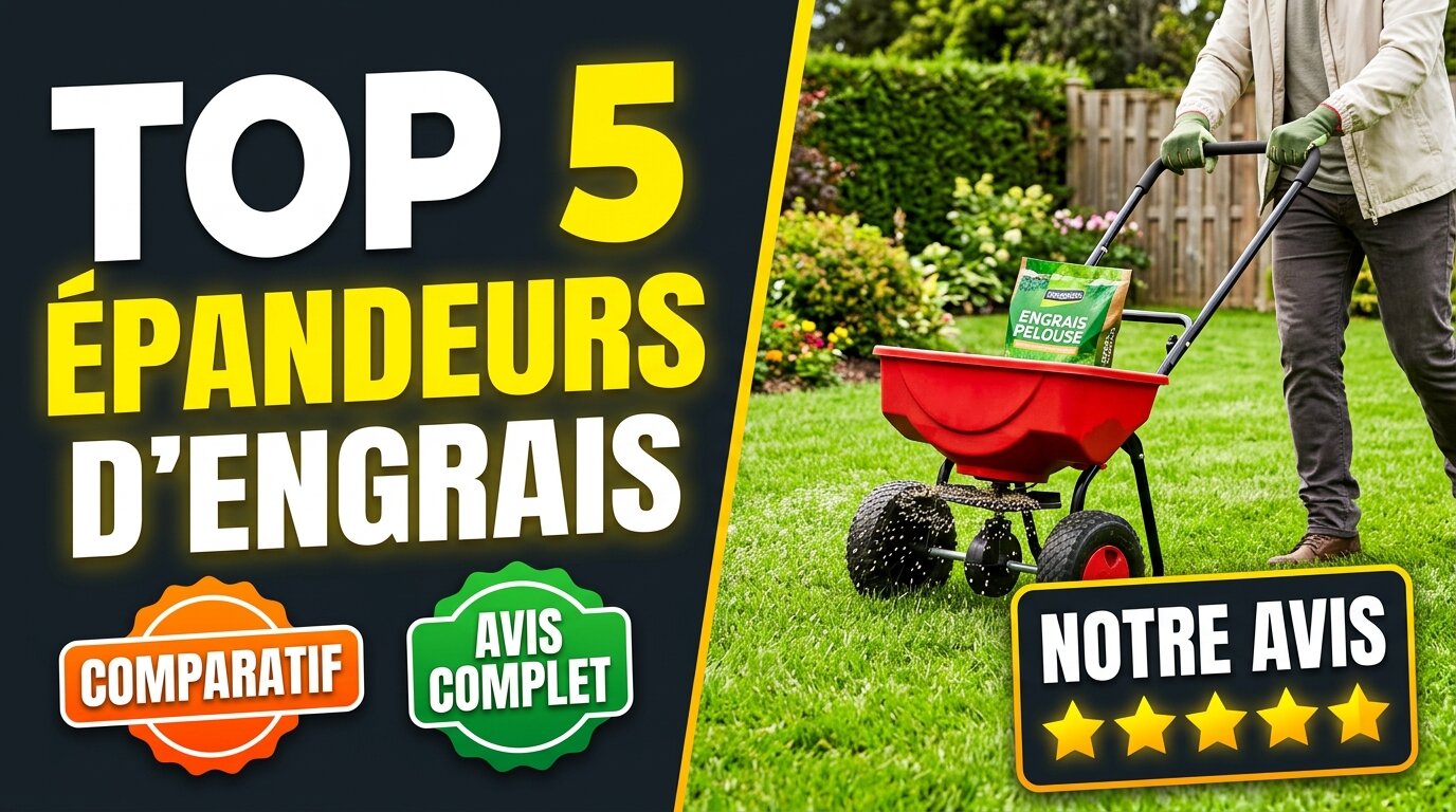 Comparatif des meilleurs épandeurs d'engrais pour le jardin