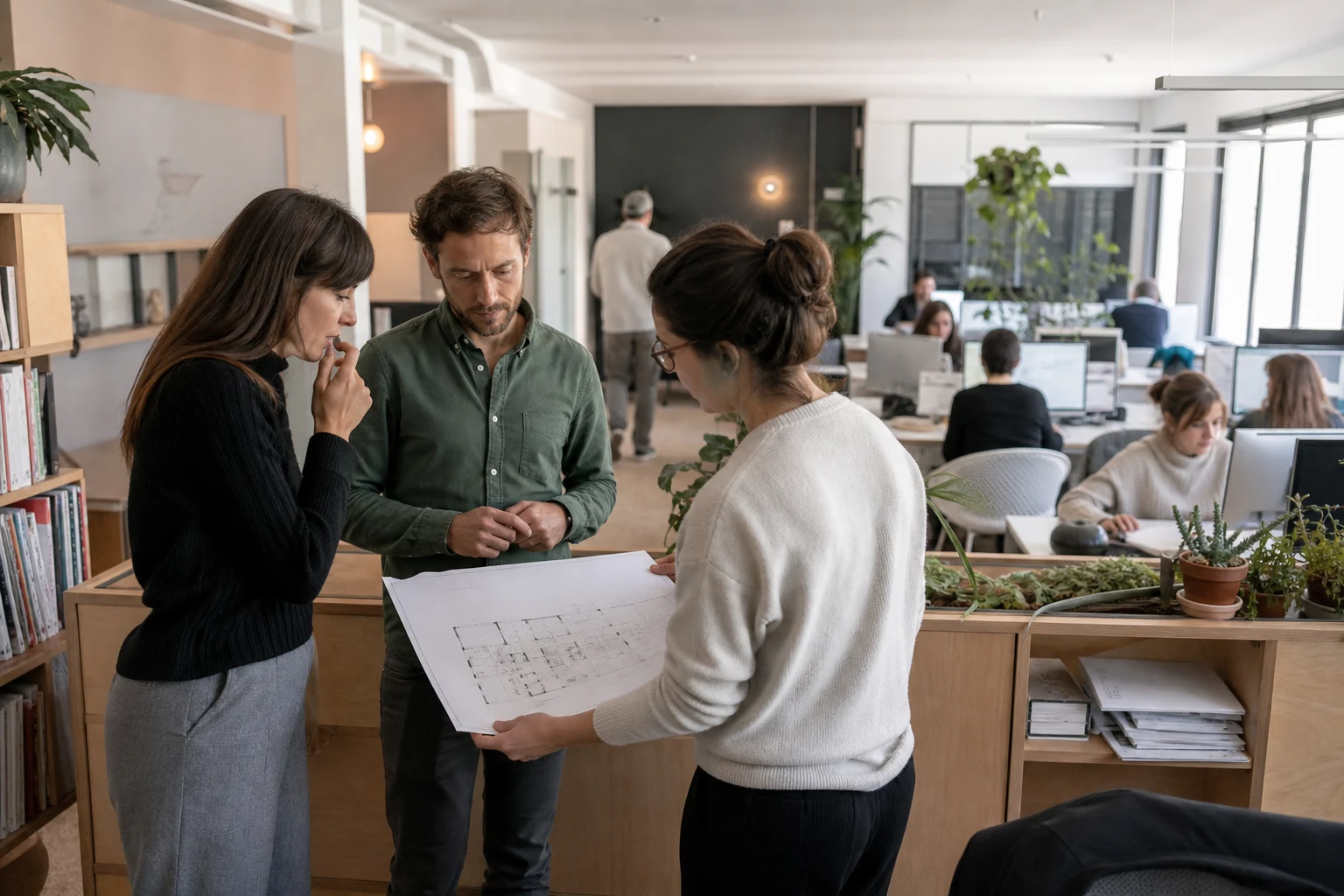 Analyse des usages avant de réaménager un espace de travail