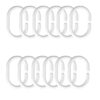 Anneaux en Plastique pour Rideaux de Douche Anneaux en Plastique pour Rideaux de Douche