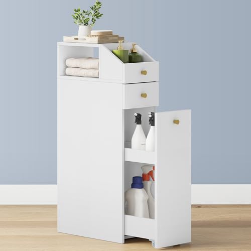 Armoire de Bain Hzuaneri Blanche